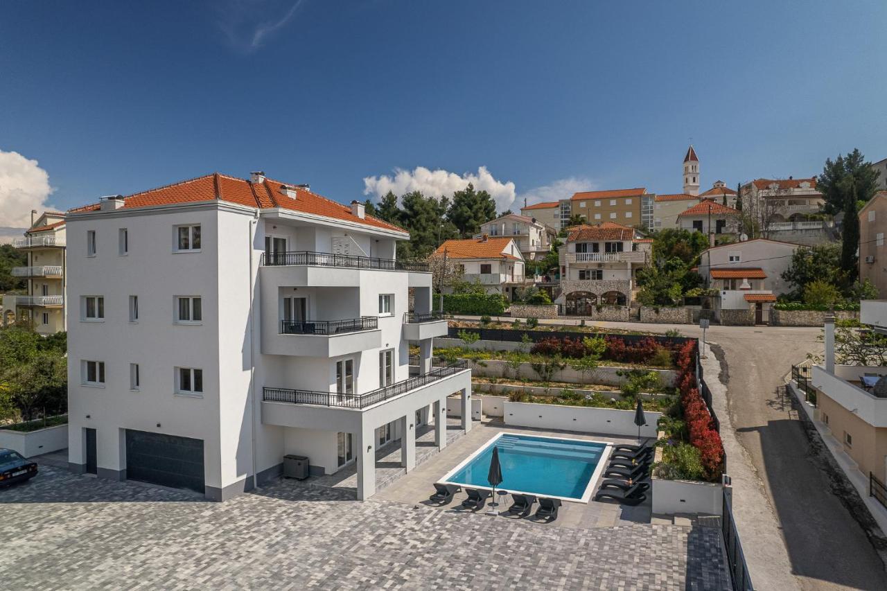 Villa Barbara & Zoran With Heated Swimming Pool Seget Vranjica Eksteriør bilde